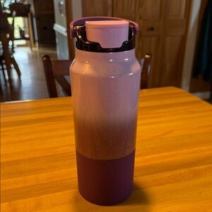 Insulated Glitter Ombre 35 oz Brumate Water Bottle - Purple/Pink
